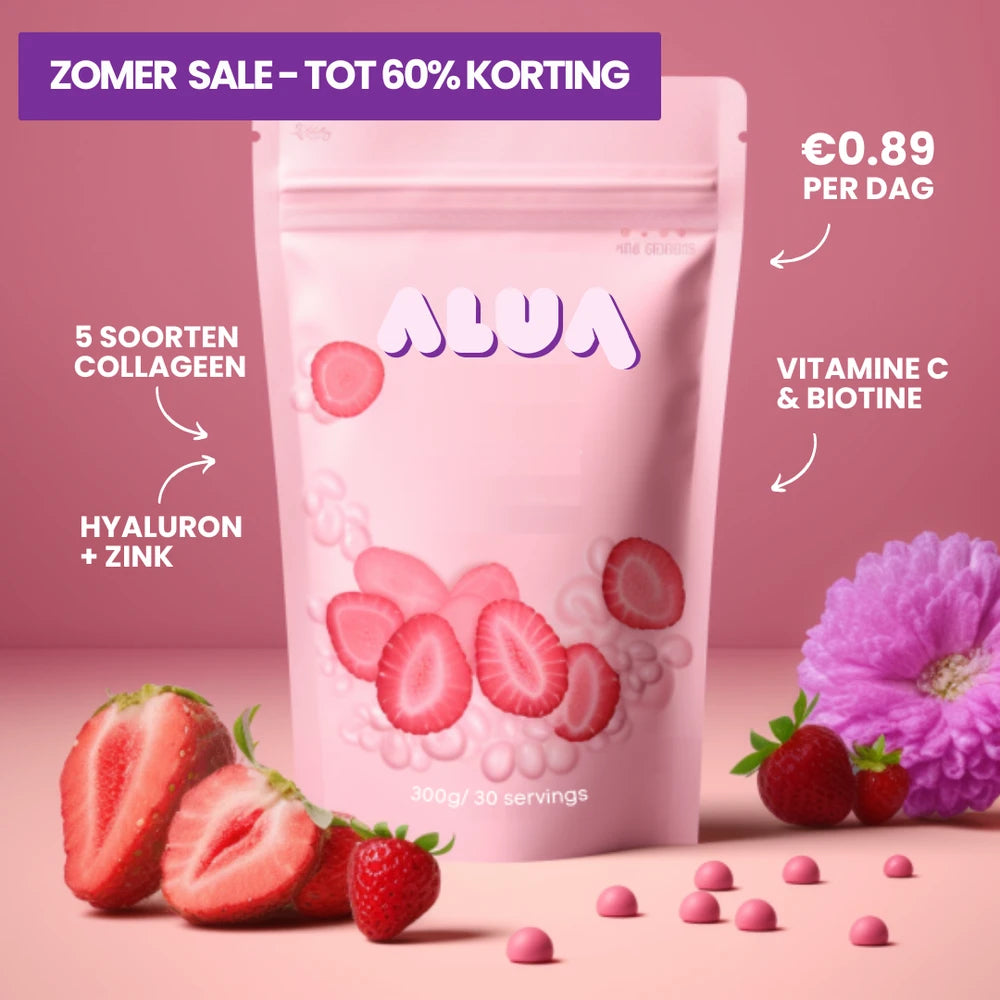 Alua Fruit Flavored Collagen Powder