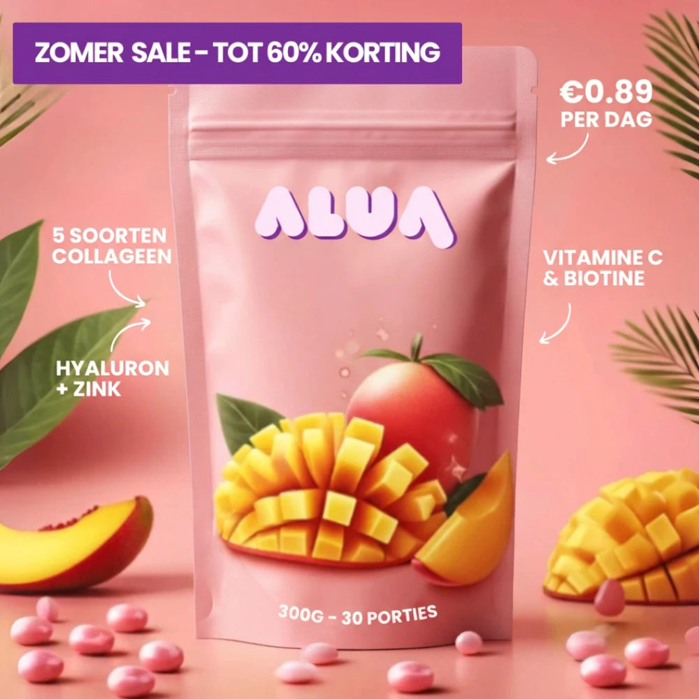 Alua Fruit Flavored Collagen Powder