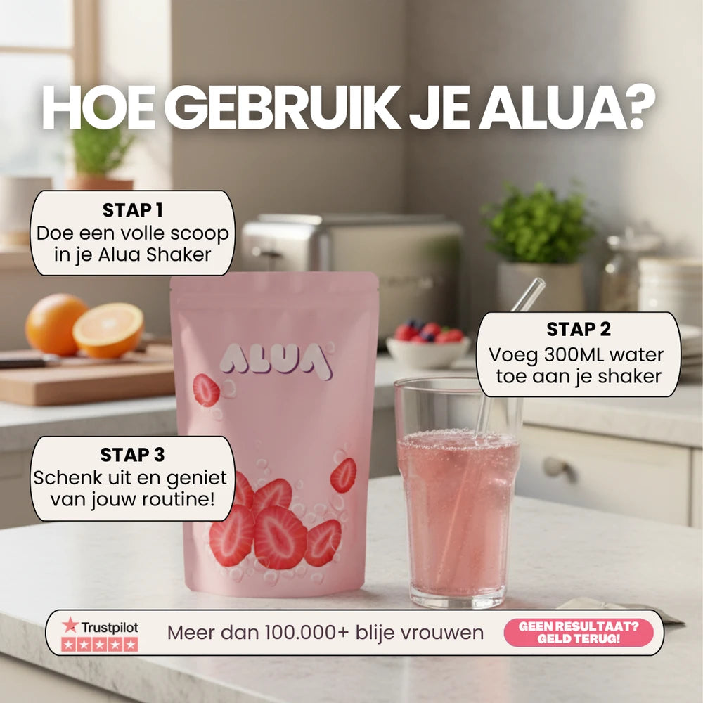 Alua Fruit Flavored Collagen Powder