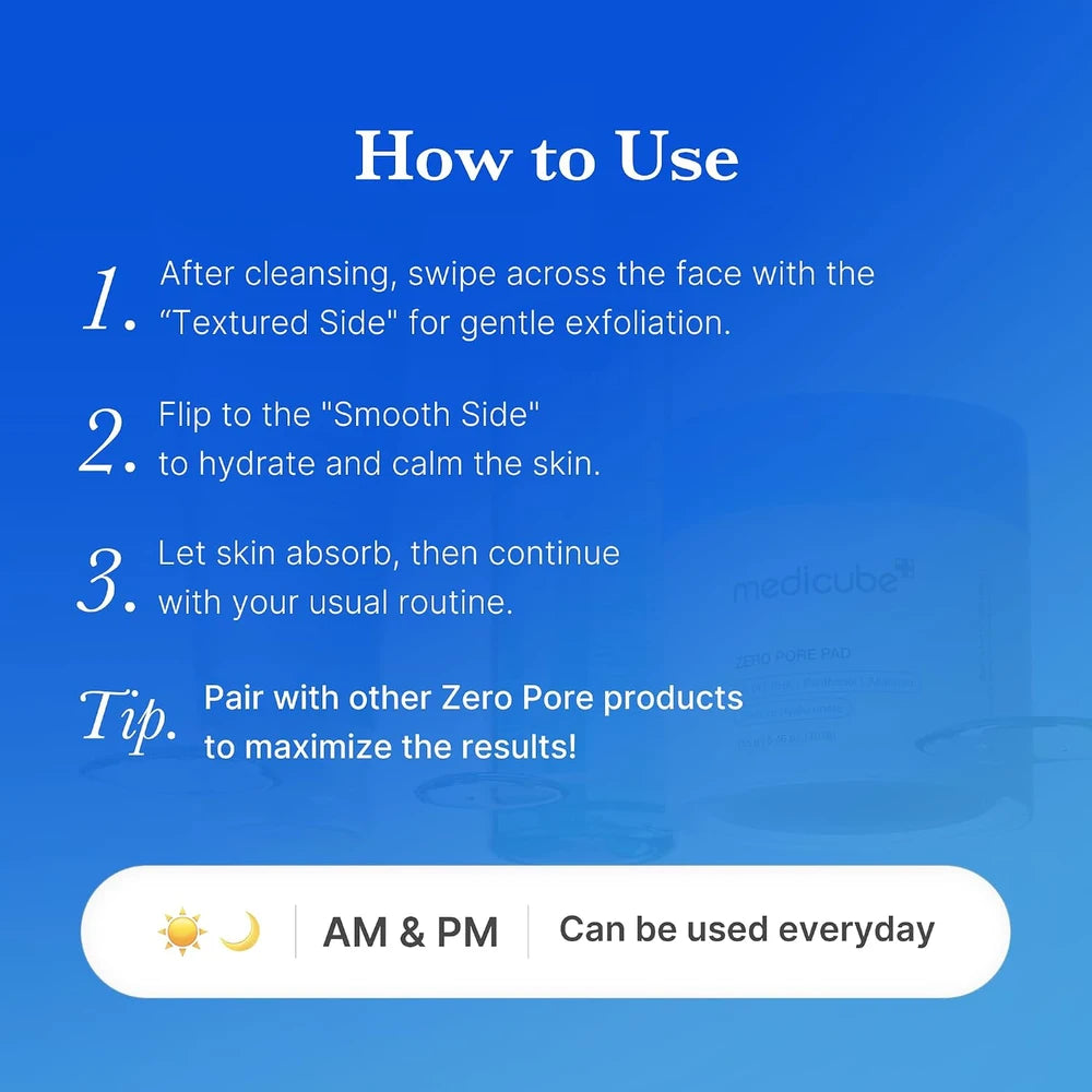 Medicube Zero Pore Pads