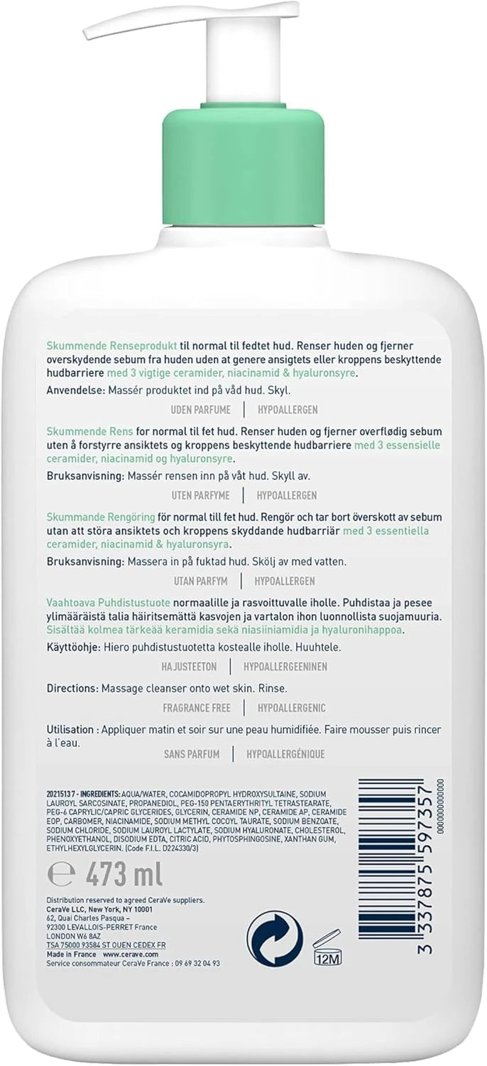 Cerave Foaming Cleanser