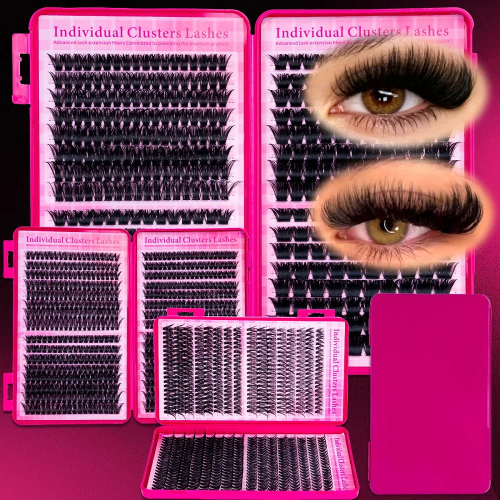 DIY Cluster Eyelash Extension