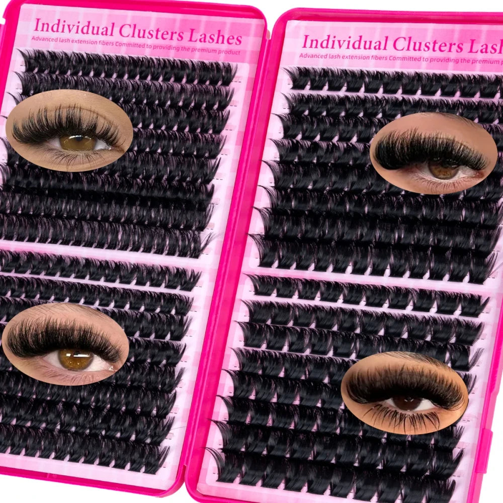 DIY Cluster Eyelash Extension