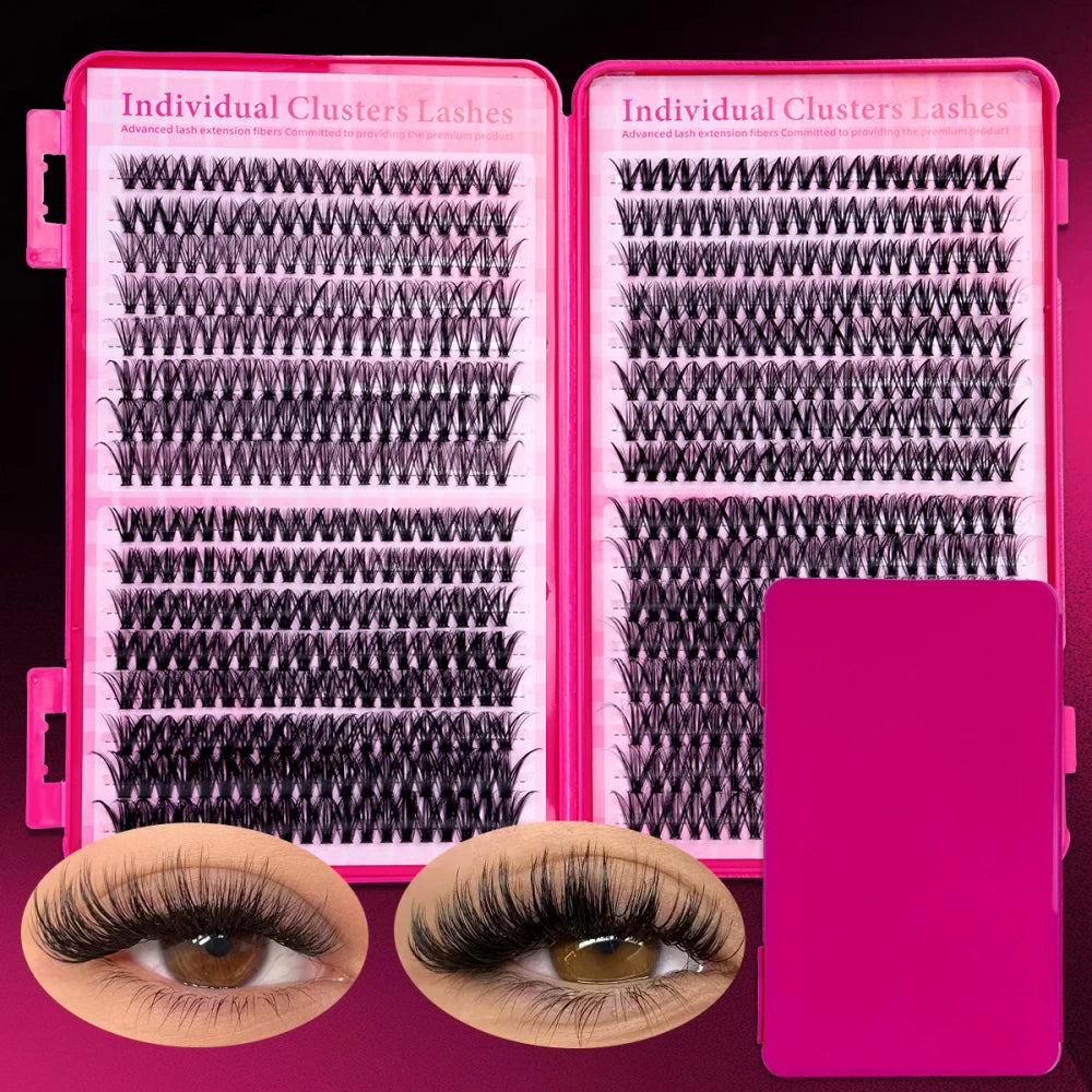DIY Cluster Eyelash Extension
