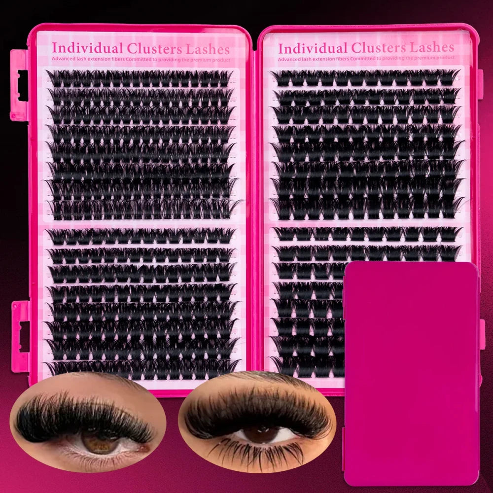 DIY Cluster Eyelash Extension