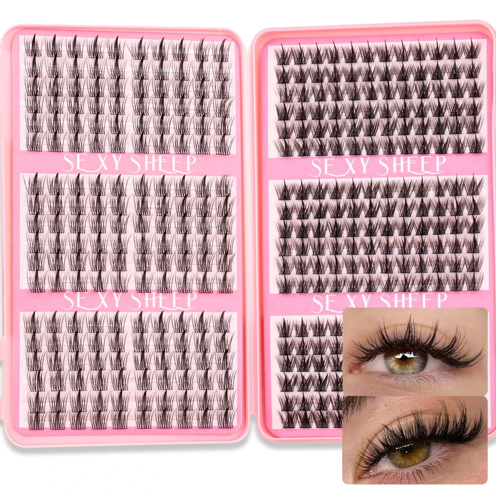 DIY Cluster Eyelash Extension
