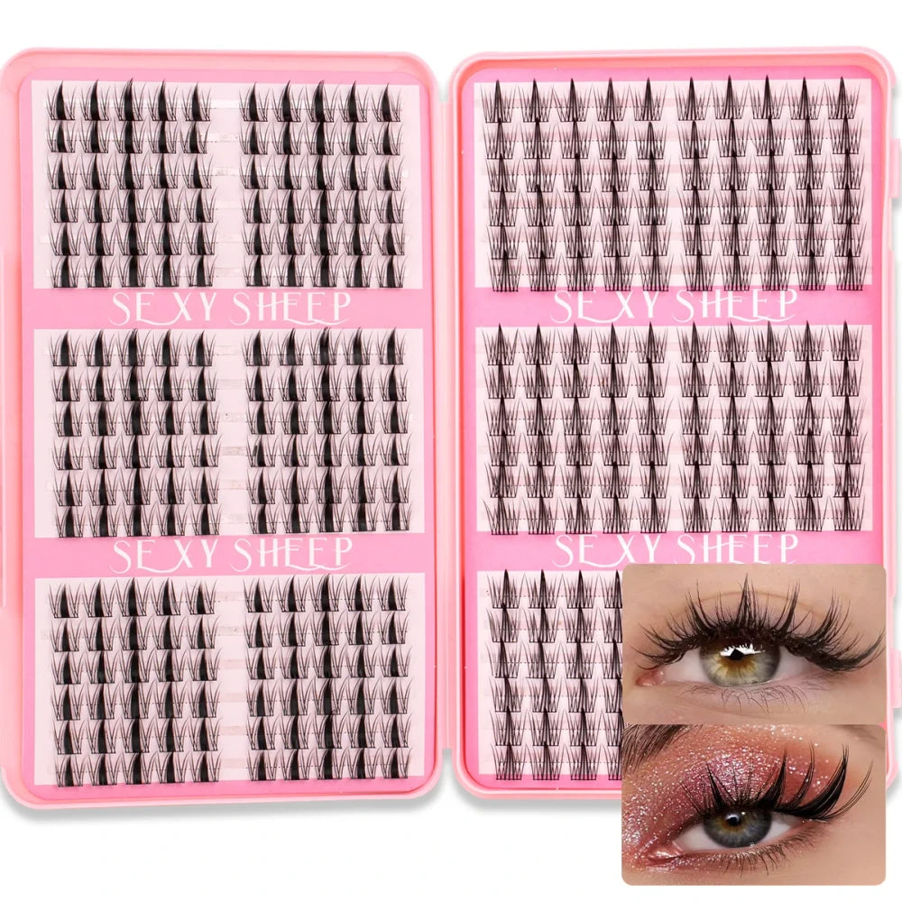 DIY Cluster Eyelash Extension