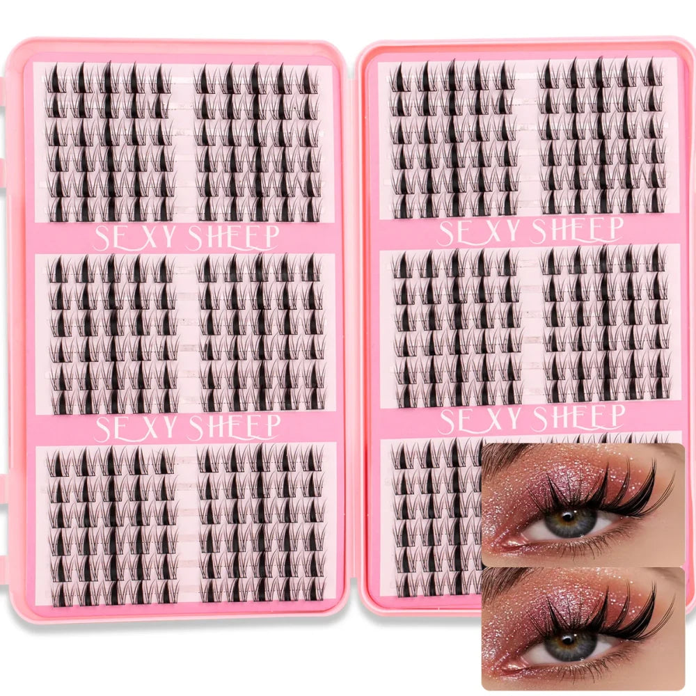 DIY Cluster Eyelash Extension