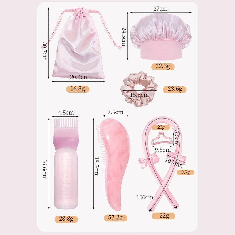 Heatless Hair Curler Styling Set