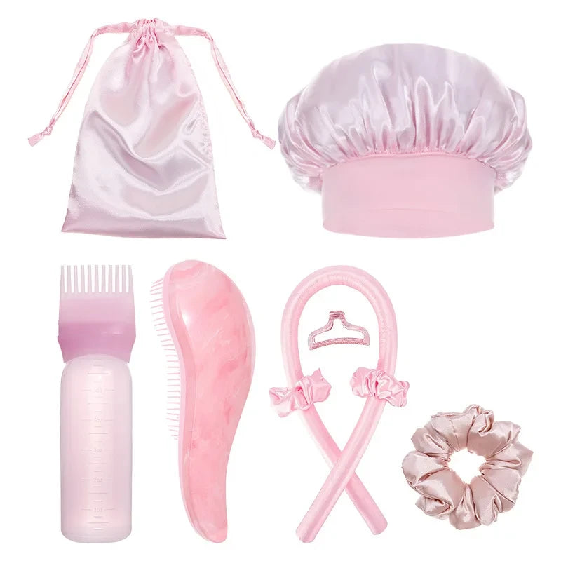 Heatless Hair Curler Styling Set