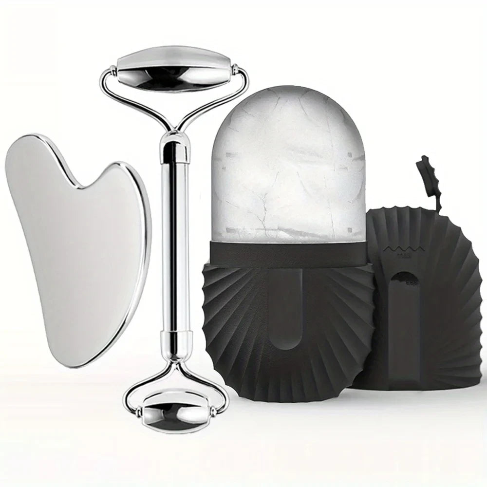 Stainless Steel Ice Face Roller