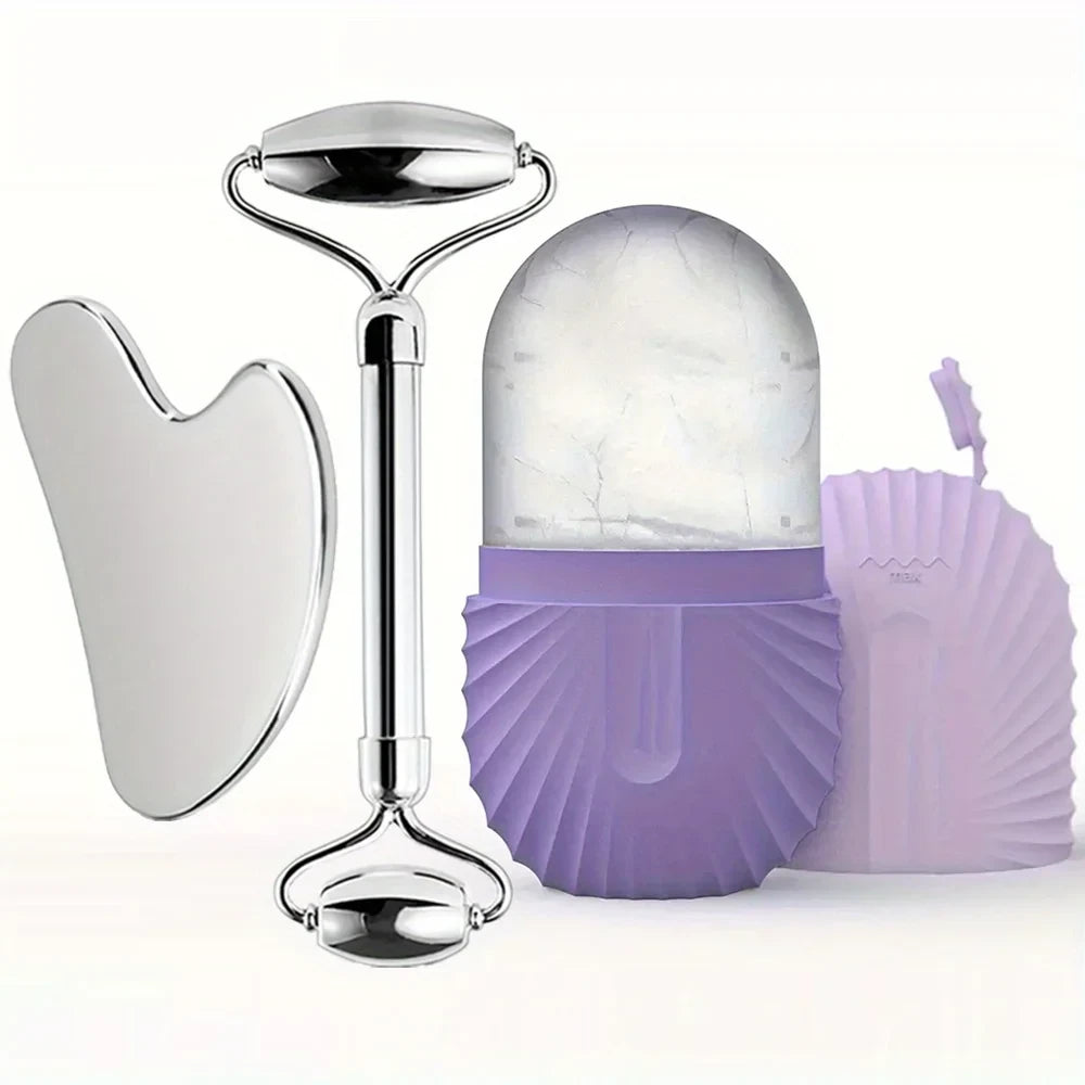 Stainless Steel Ice Face Roller