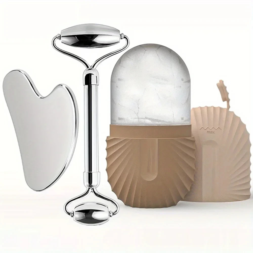 Stainless Steel Ice Face Roller