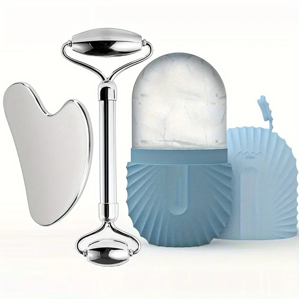 Stainless Steel Ice Face Roller