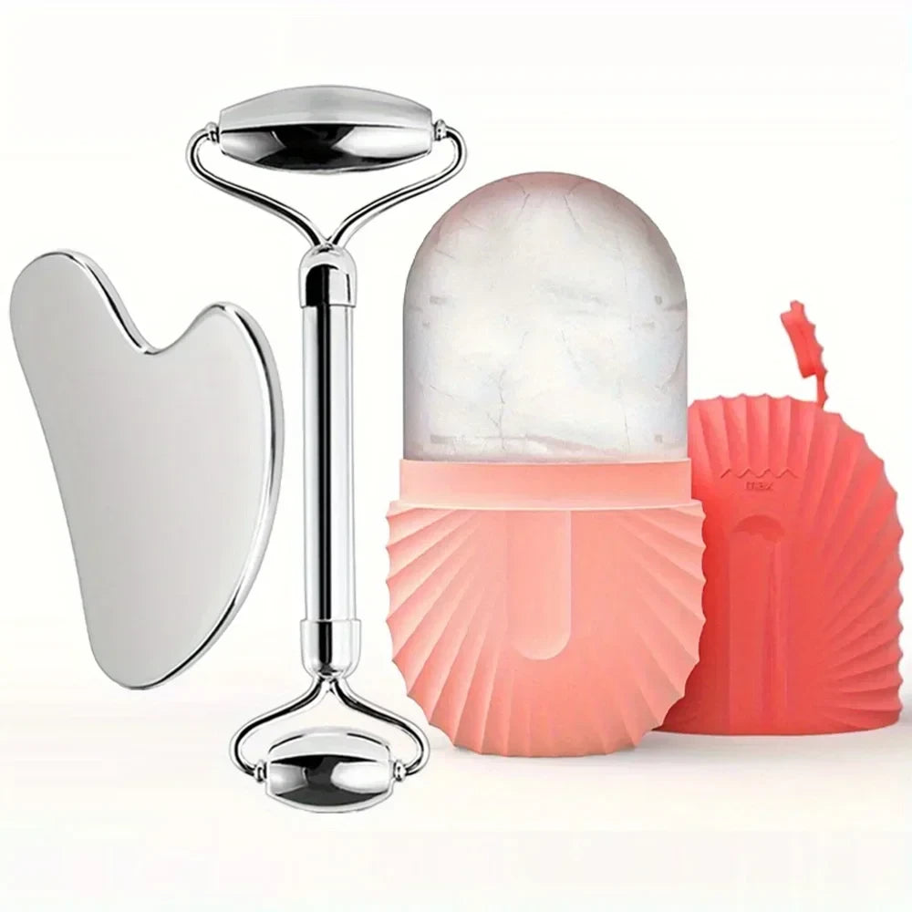 Stainless Steel Ice Face Roller