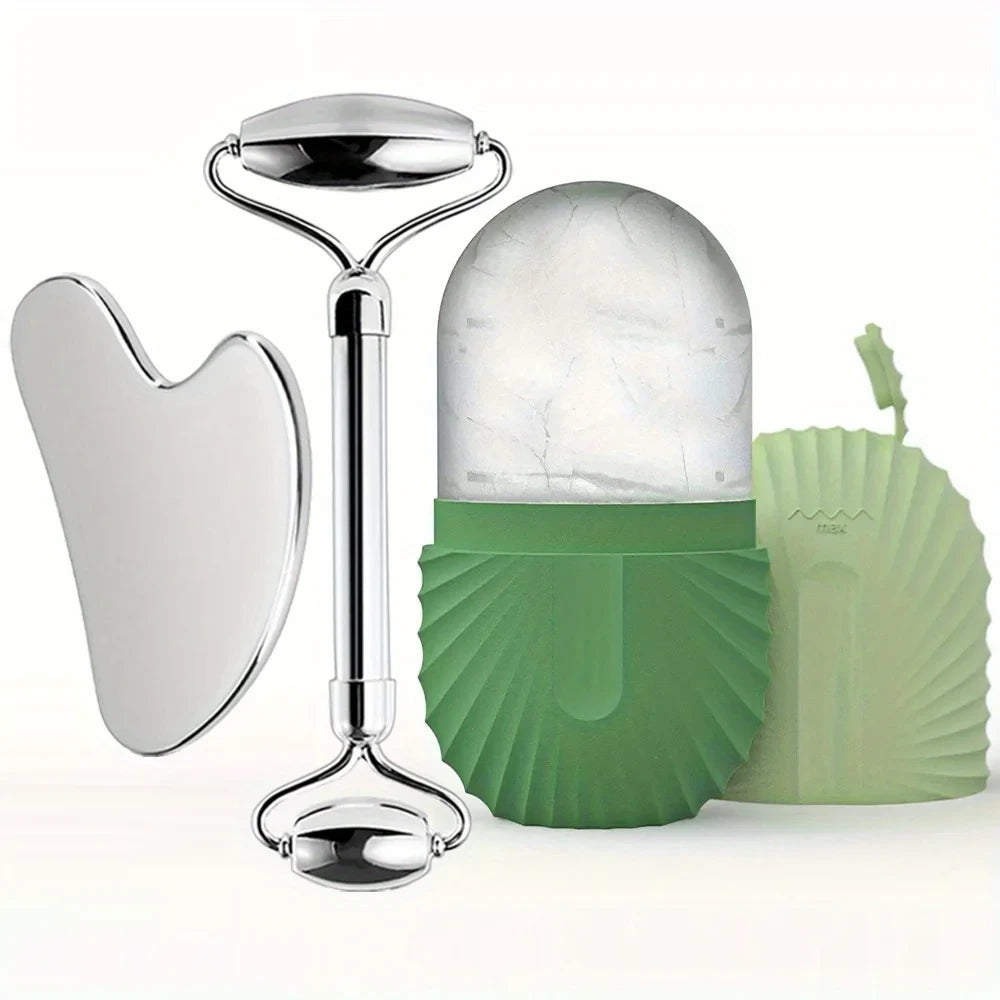 Stainless Steel Ice Face Roller