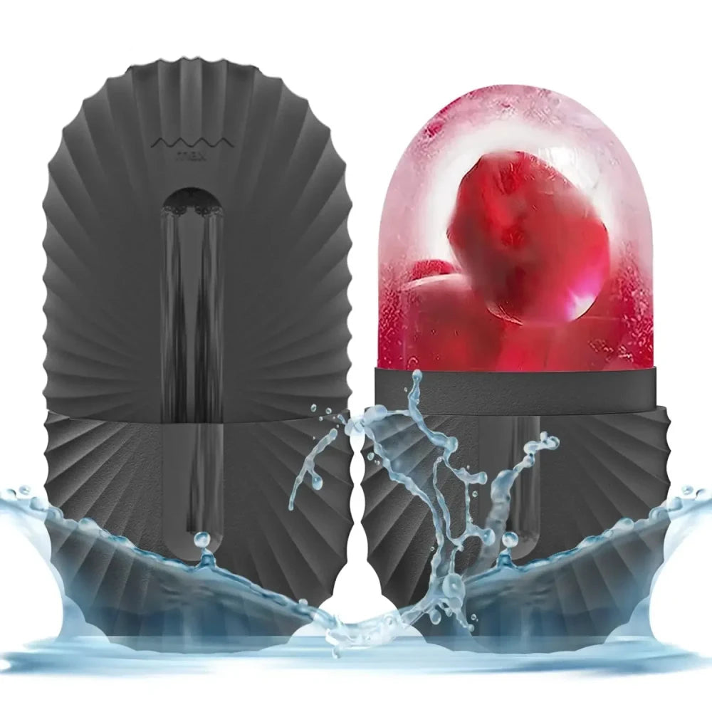 Stainless Steel Ice Face Roller