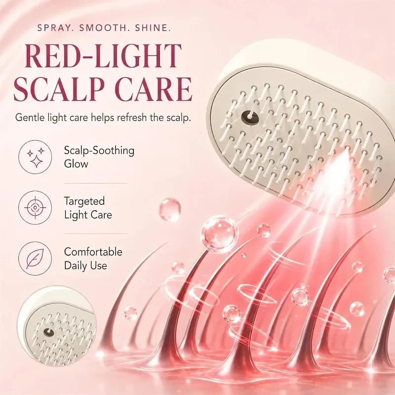 Electric Spray Scalp Massage Comb