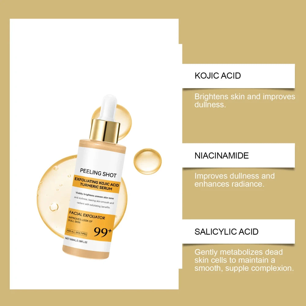 Kojic Acid Turmeric Skin Care Routine
