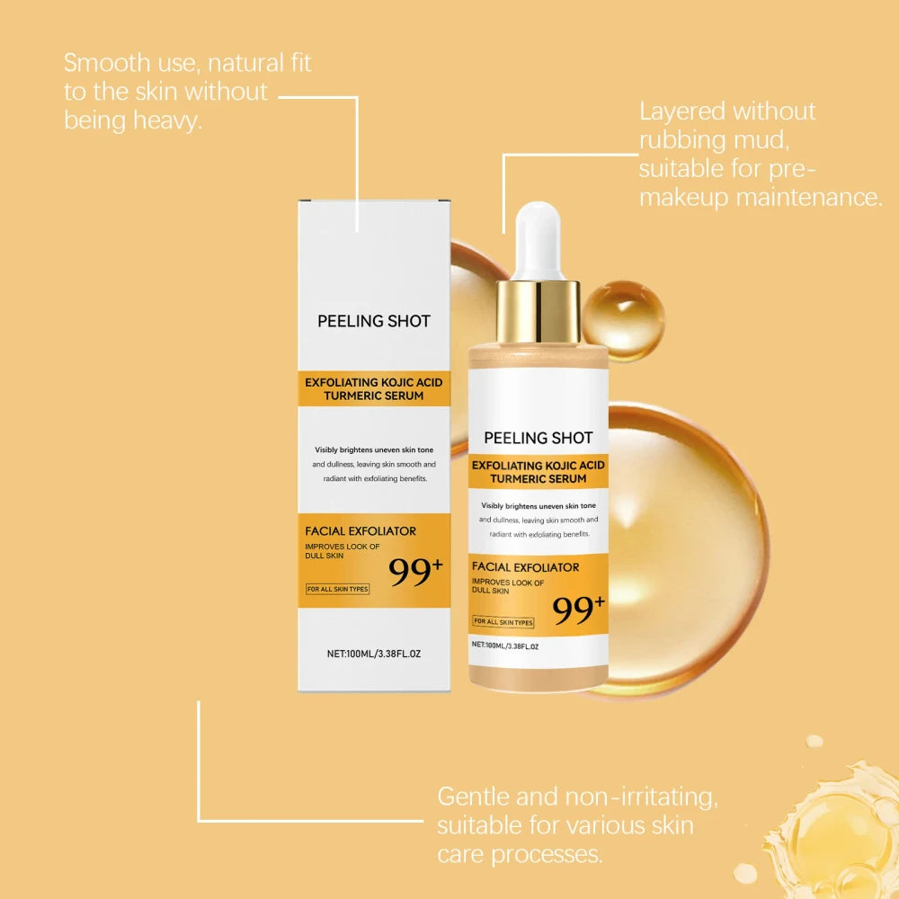 Kojic Acid Turmeric Skin Care Routine