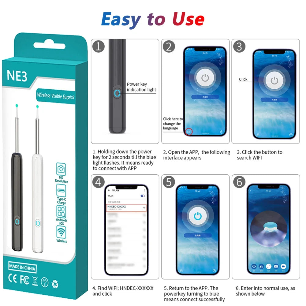 Smart Visual Ear Cleaner