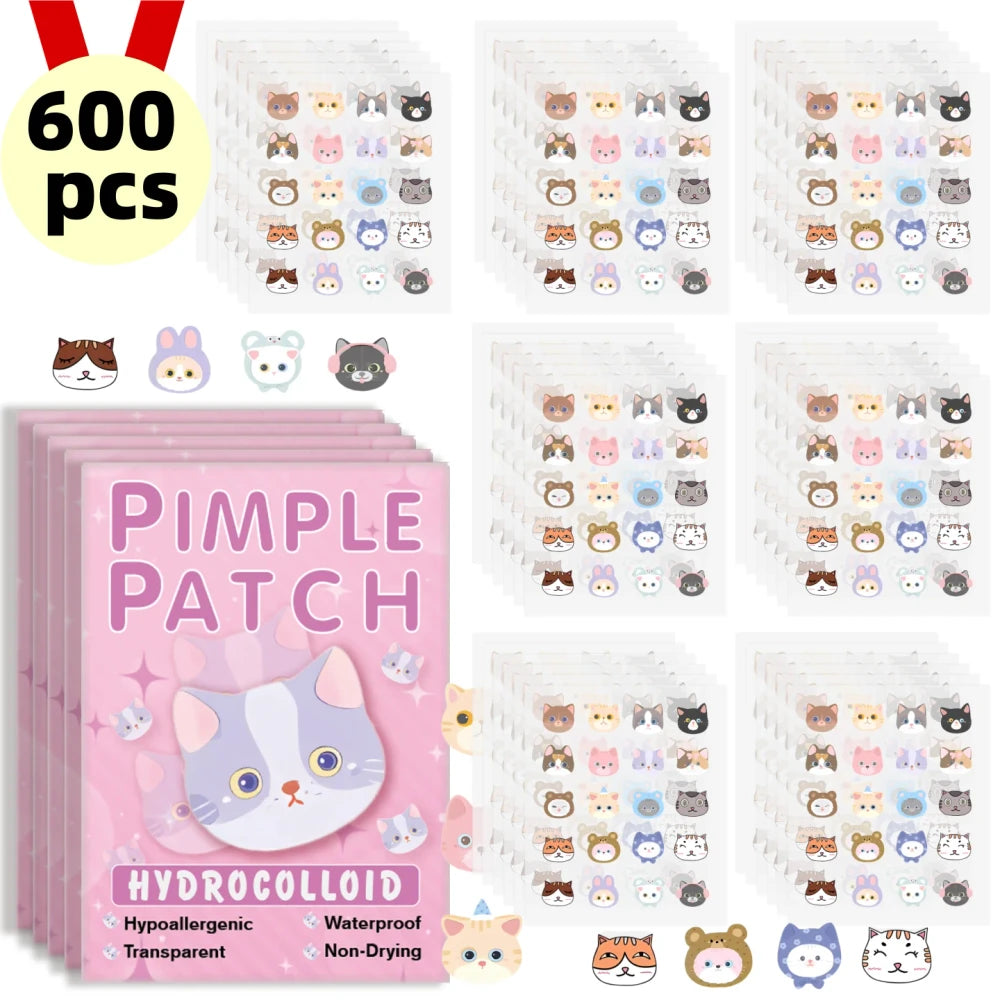 Cartoon Cat Acne Patches