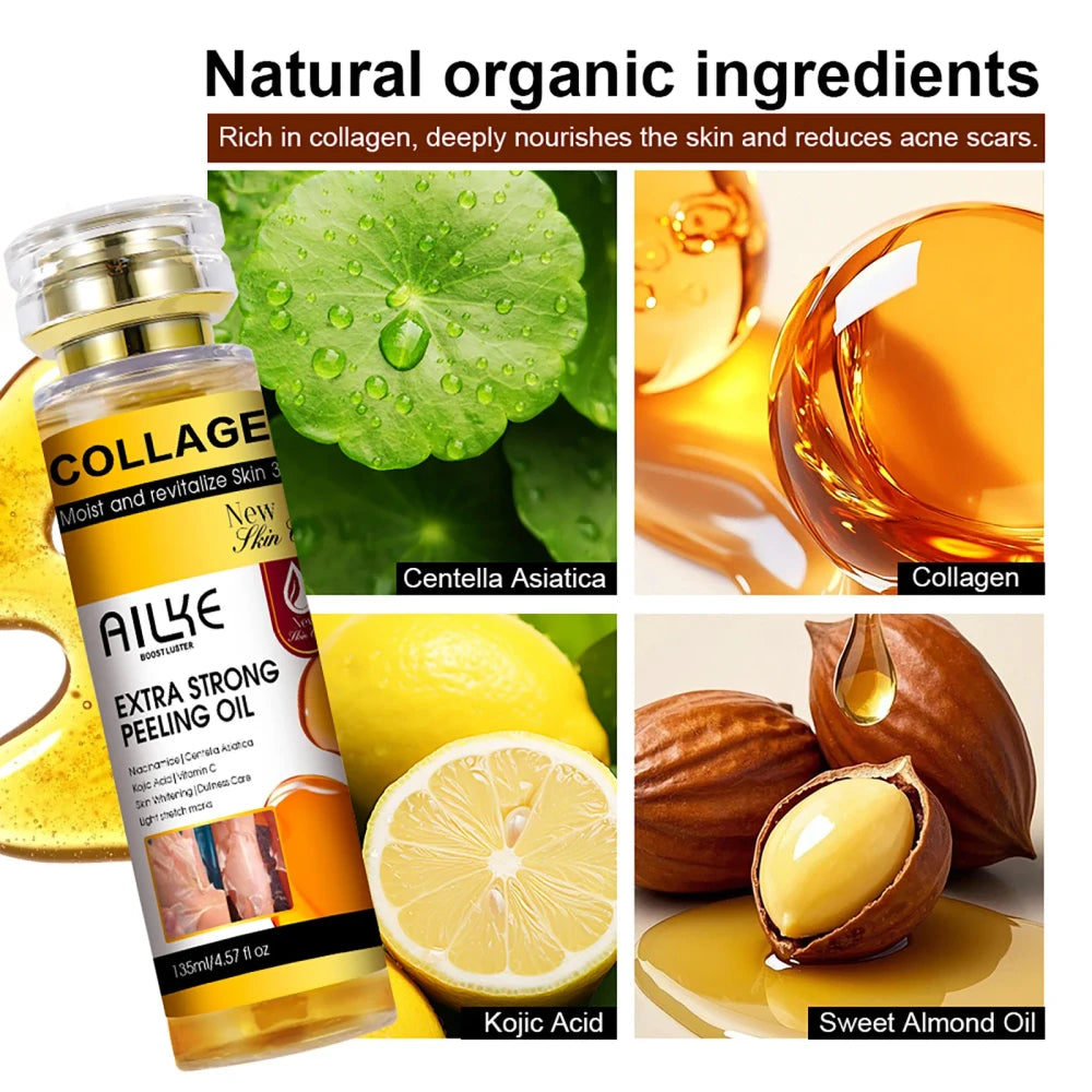 Collagen Kojic Acid Peeling Oil