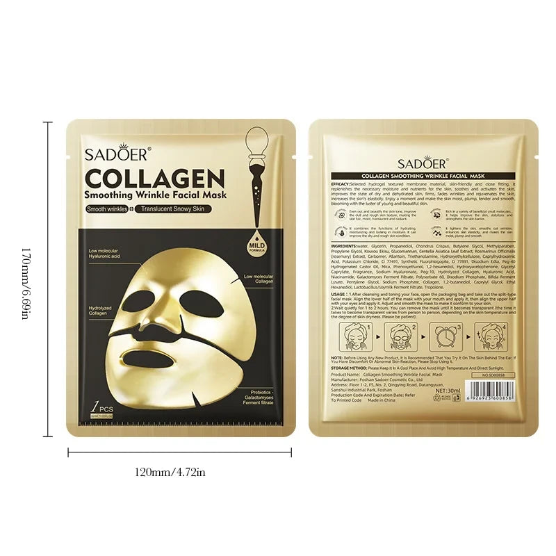 SADOER Golden Collagen Facial Mask